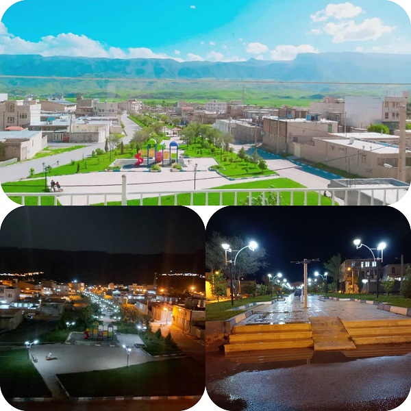 روشنایی و فضای سبز بوستان ولایت