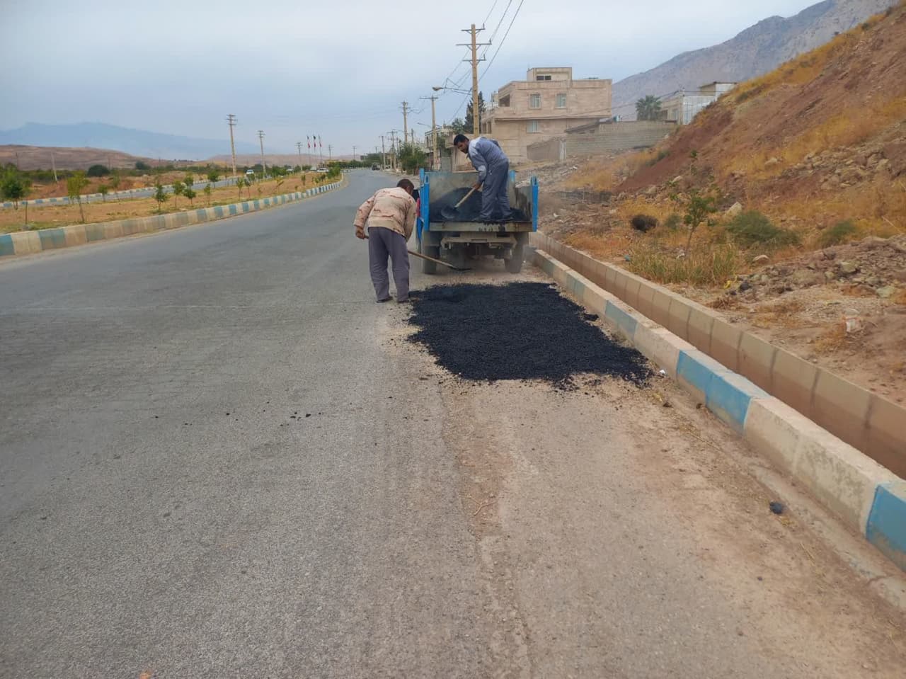 ادامه لکه گیری شهر لومار